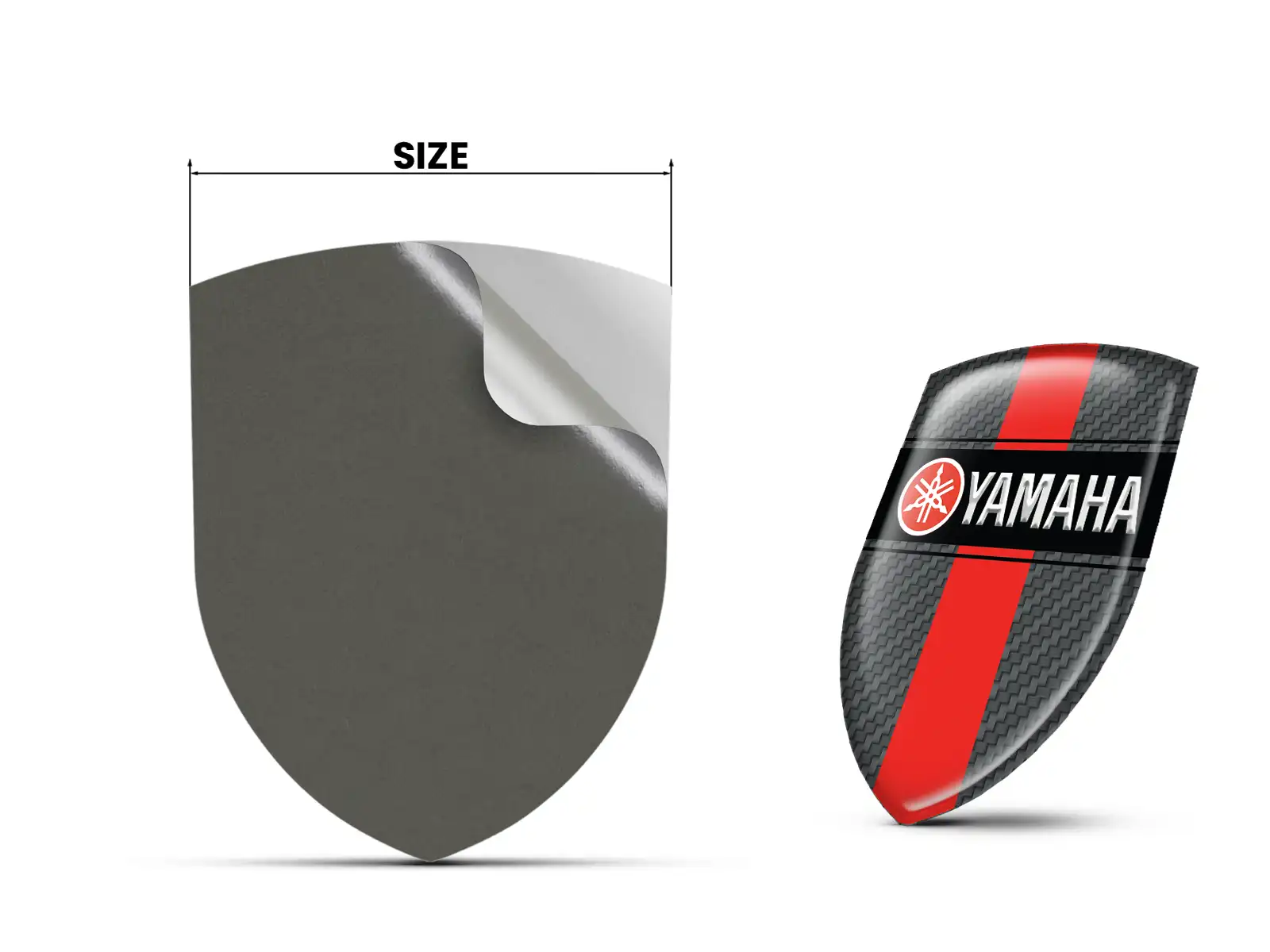 Yamaha Heckscheiben Aufkleber Max Langlebig Modern Pro
